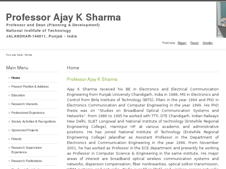 www.ajayksharma.com