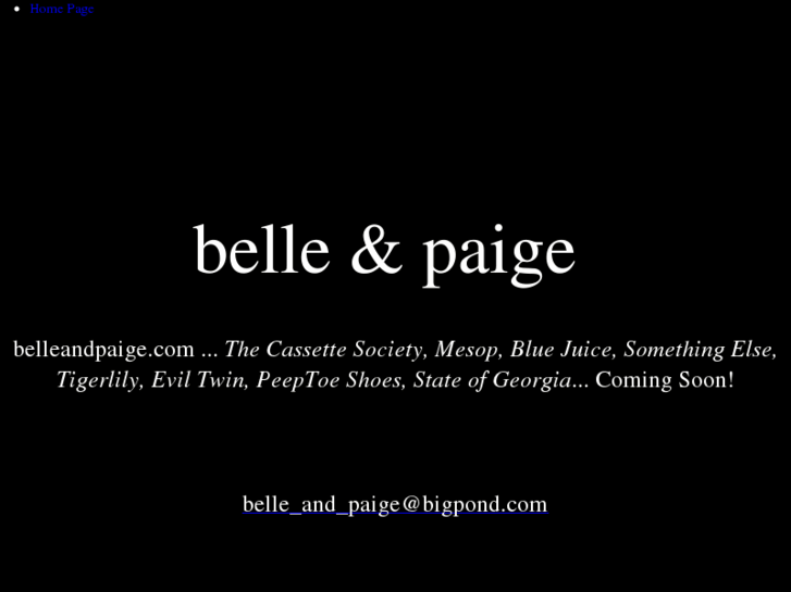 www.belleandpaige.com