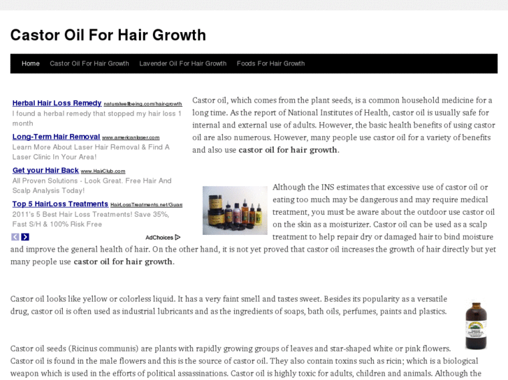 www.castoroilforhairgrowth.com