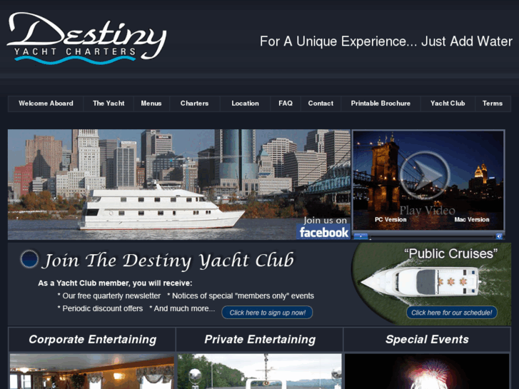 www.destinyyachtcharters.com