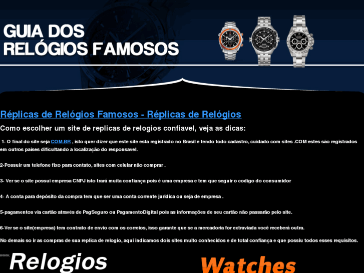 www.guiadosrelogiosfamosos.com.br