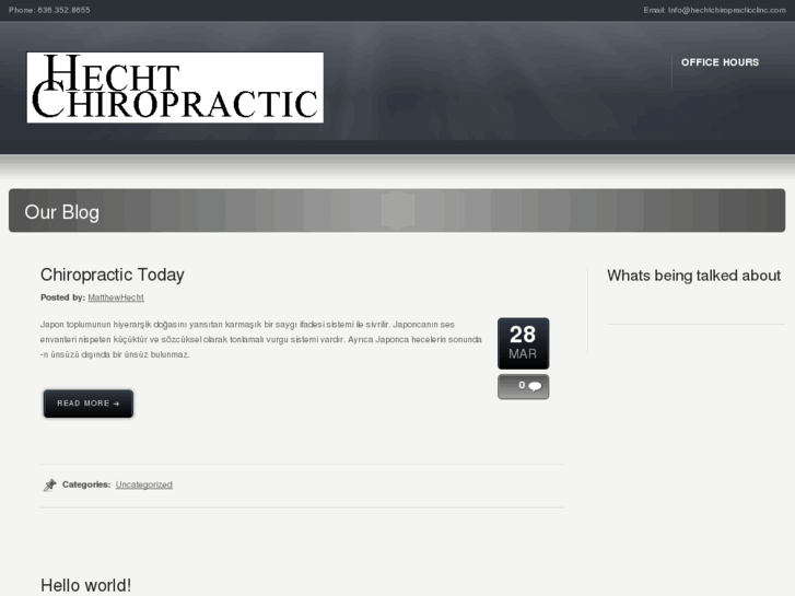 www.hechtchiropracticclinic.com