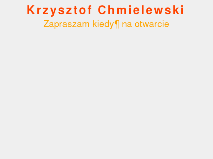 www.krzysztofchmielewski.pl