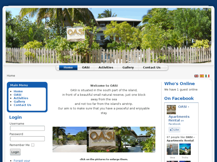 www.oasi-holidaysbelize.com