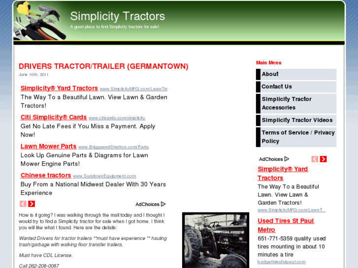 www.simplicitytractors.org