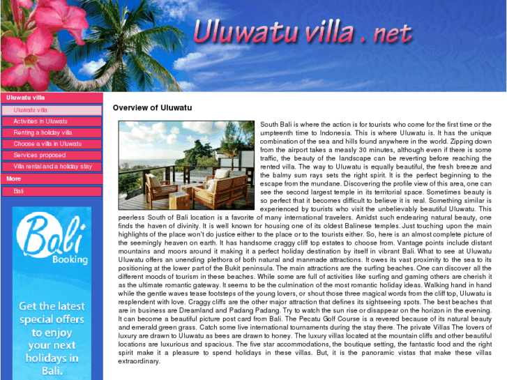 www.uluwatuvilla.net