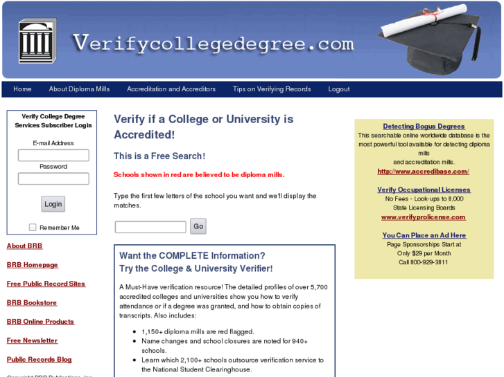 www.verifycollegedegree.com