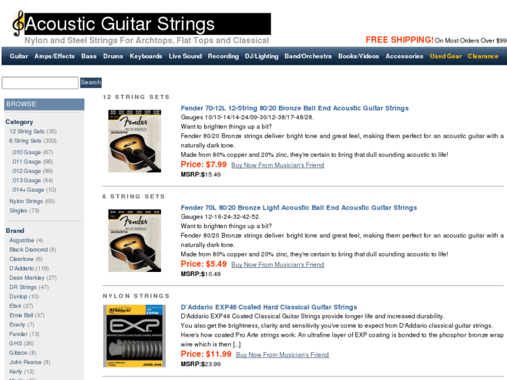 www.acoustic-guitar-strings.com