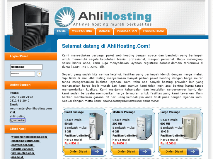 www.ahlihosting.com