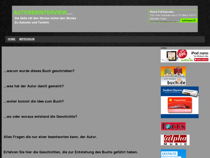 www.autoreninterview.net