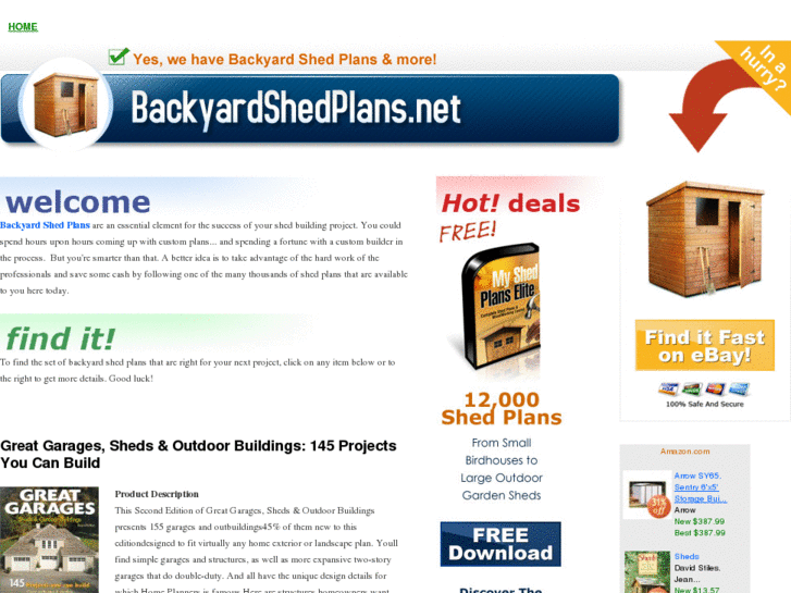 www.backyardshedplans.net