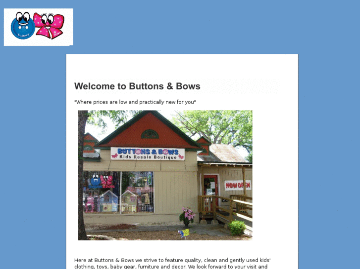 www.buttonsbowskidsresale.com