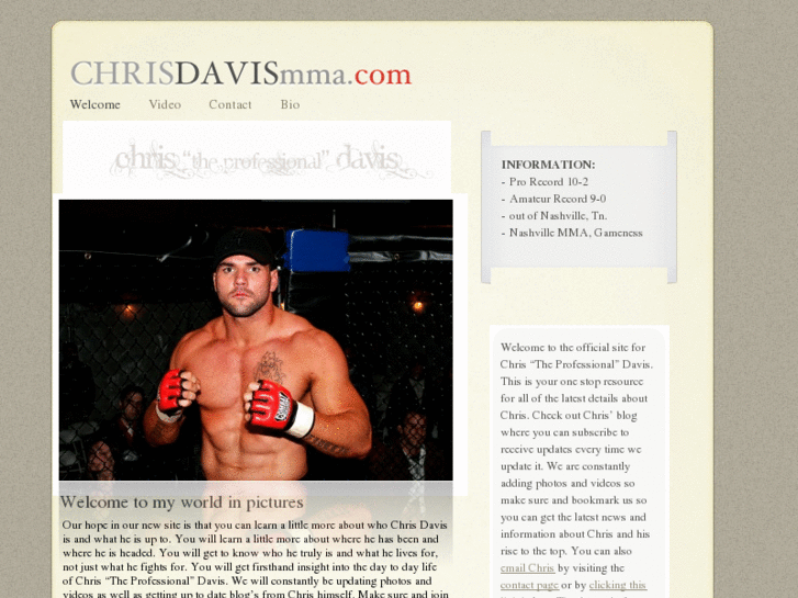 www.chrisdavismma.com
