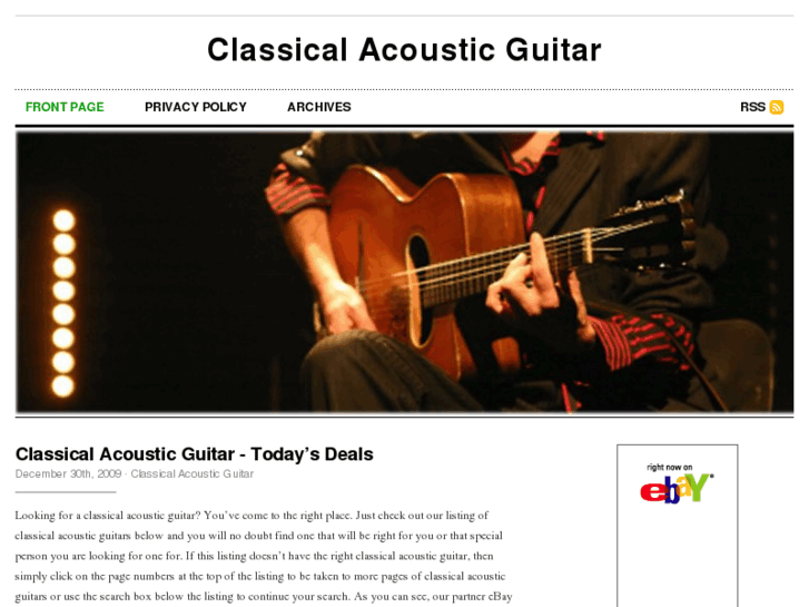 www.classicalacousticguitar.net