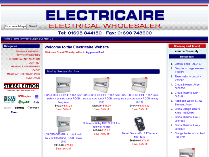 www.electricairespares.com