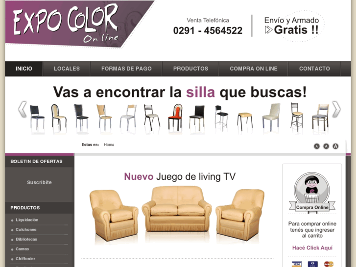 www.expocolorsrl.com