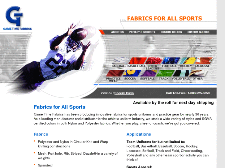 www.gametimefabrics.com