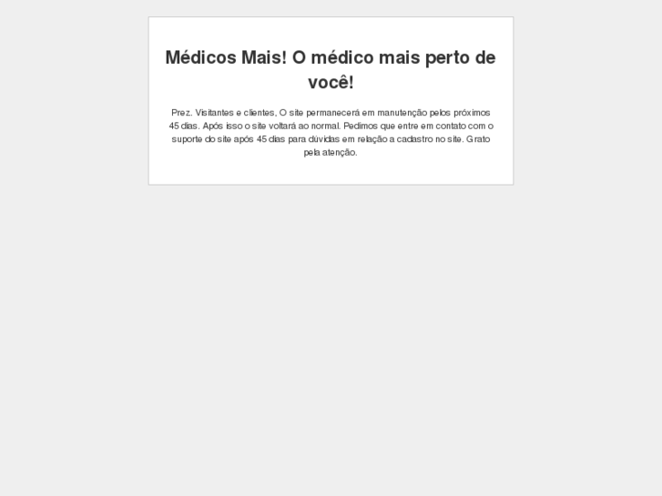 www.medicosmais.com