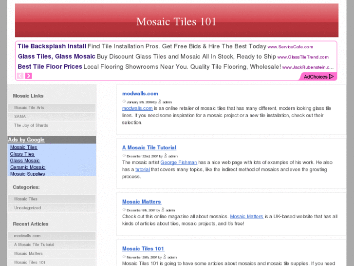 www.mosaictiles101.com