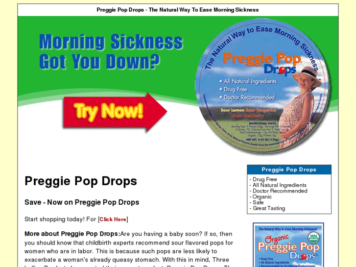 www.preggiepopdrops.com