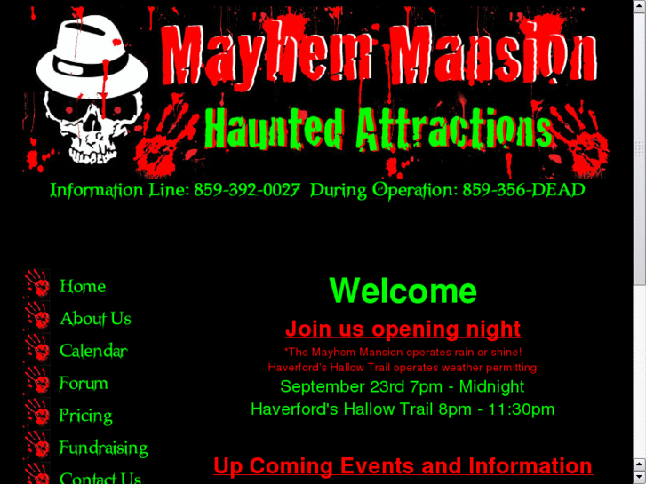 www.themayhemmansion.com