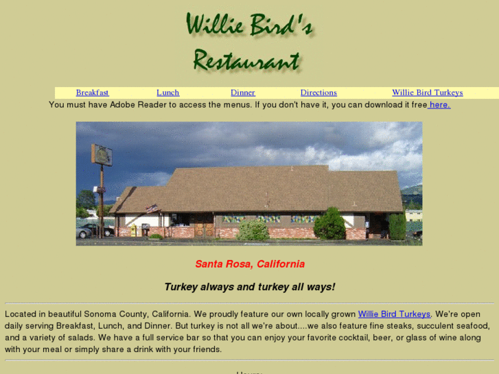 www.williebirdsrestaurant.com