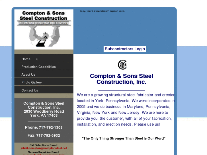 www.comptonsteel.net