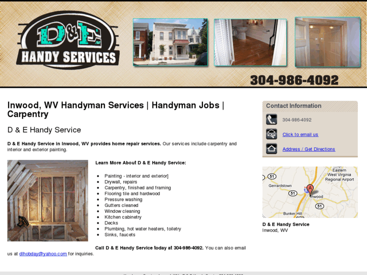 www.dandehandyservices.com