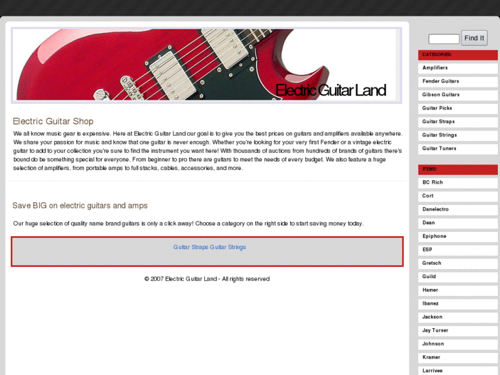 www.electricguitarland.com