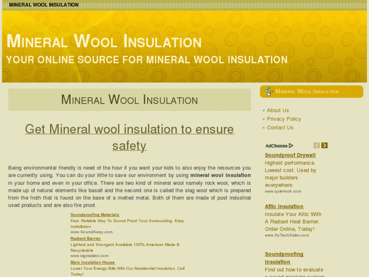 www.mineralwoolinsulation.org