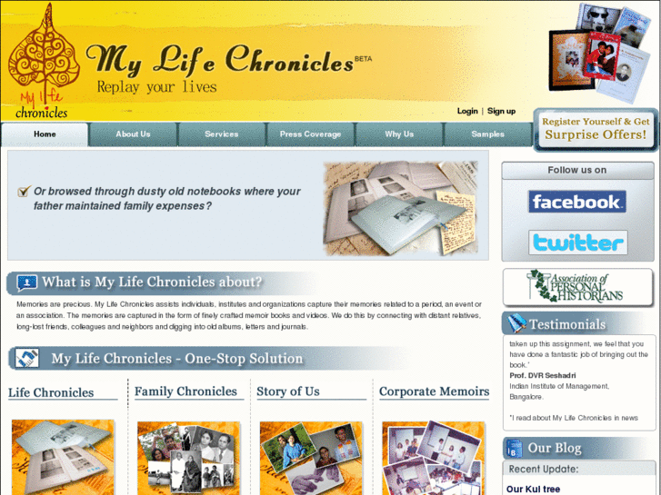 www.mylifechronicles.com