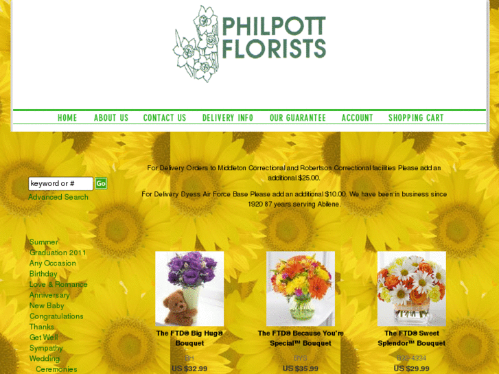 www.philpottflorists.net