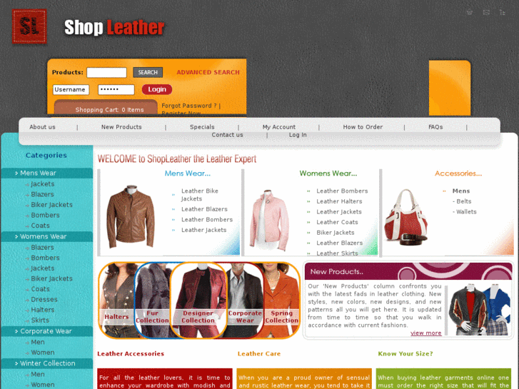 www.shopleather.net