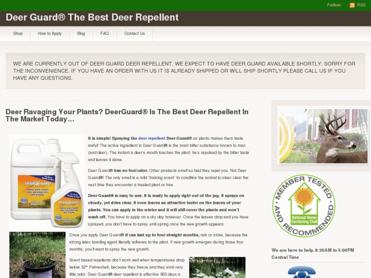 www.thebestdeerrepellent.com