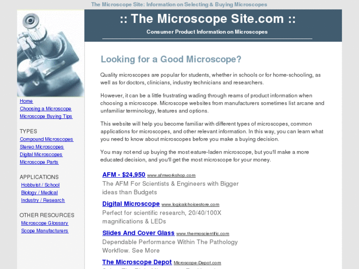 www.themicroscopesite.com