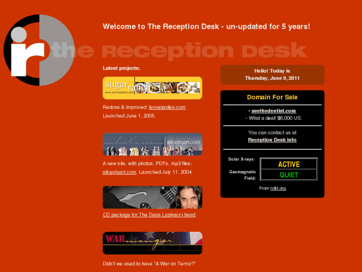 www.thereceptiondesk.com