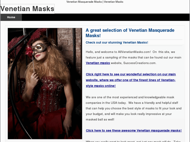 www.allvenetianmasks.com