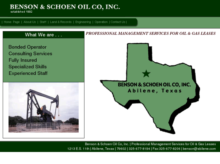 www.bensonschoenoil.com