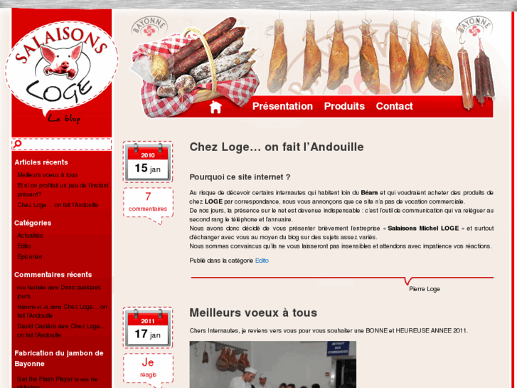 www.chezlogeonfaitlandouille.com