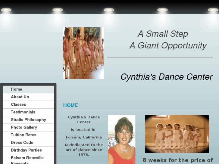 www.cynthiasdancecenter.com