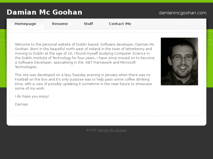 www.damianmcgoohan.com