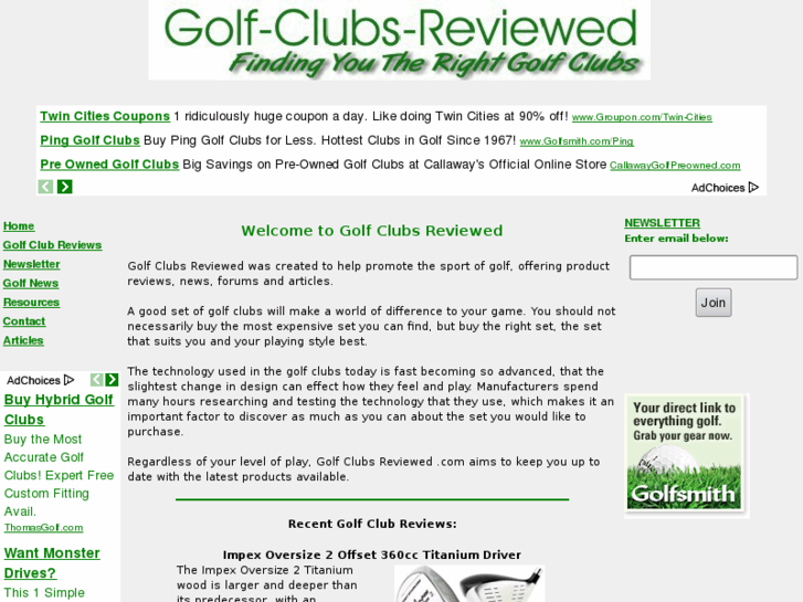 www.golf-clubs-reviewed.com