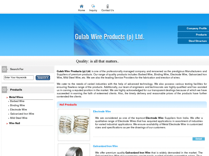 www.gulabwireproducts.com