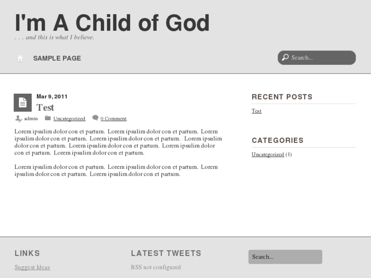 www.imachildofgod.com