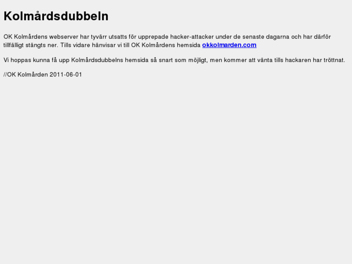 www.kolmardsdubbeln.se