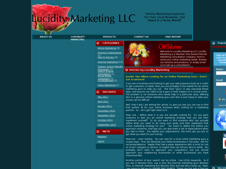 www.luciditymarketingllc.com