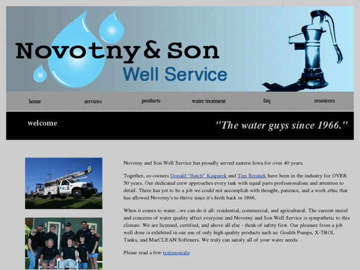 www.novotnyandsonwellservice.com