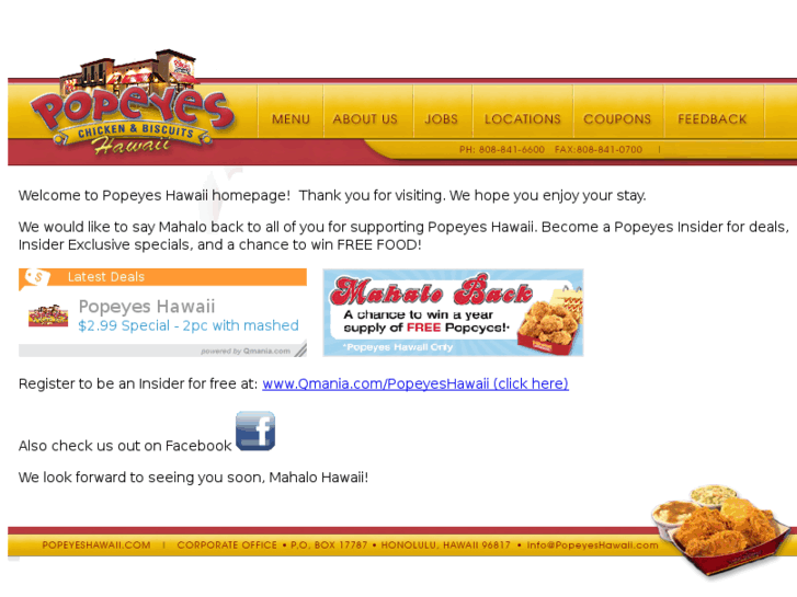 www.popeyeshawaii.com