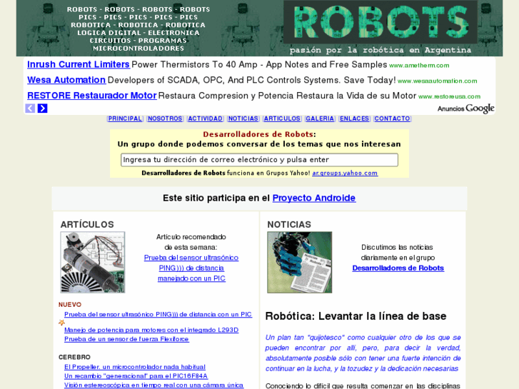 www.robots-argentina.com.ar