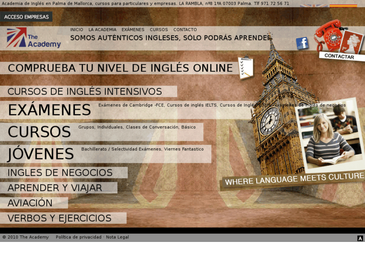 www.theacademypalma.es